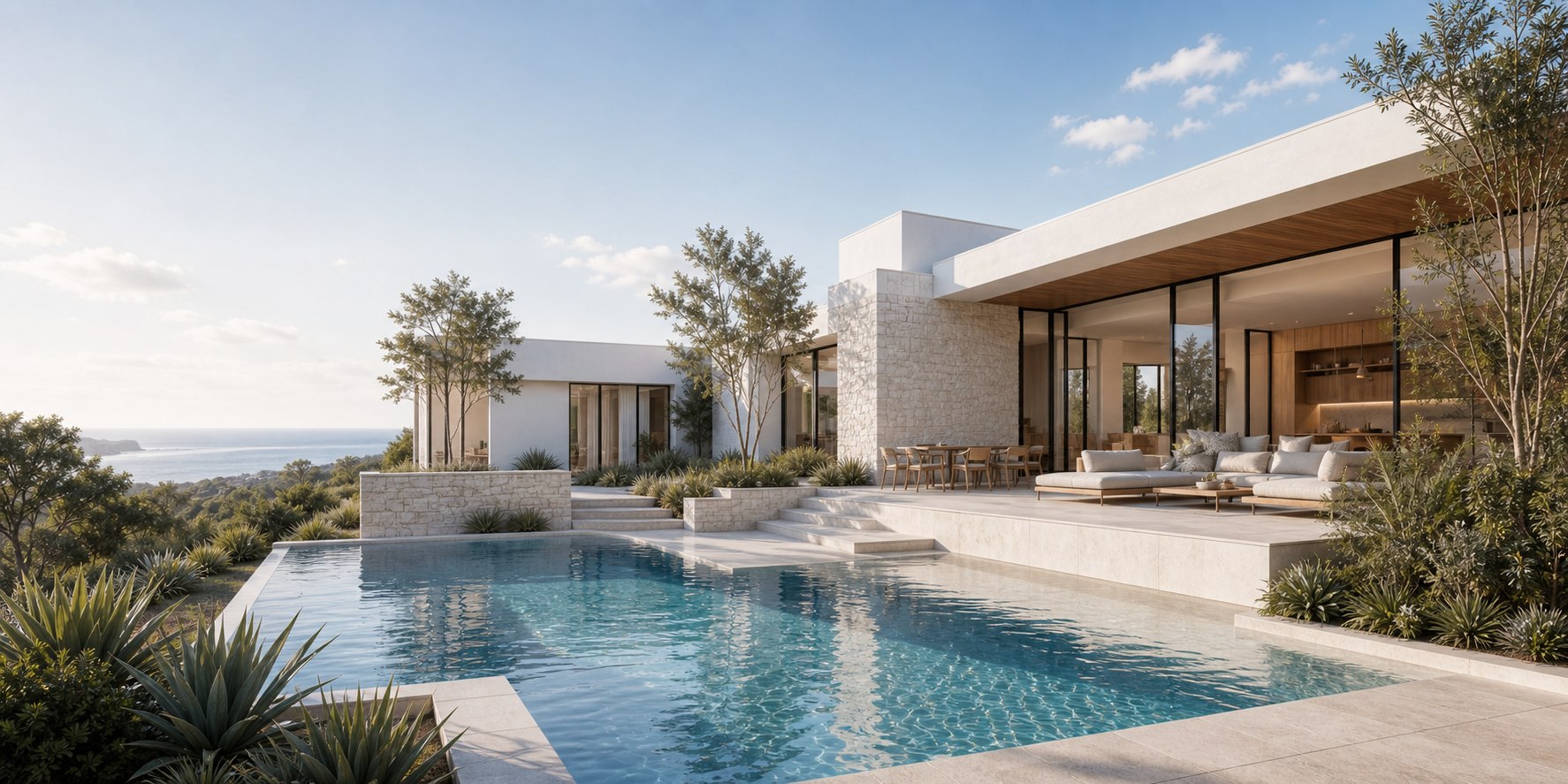 Featured Coastal Residence Visual Study exterior render