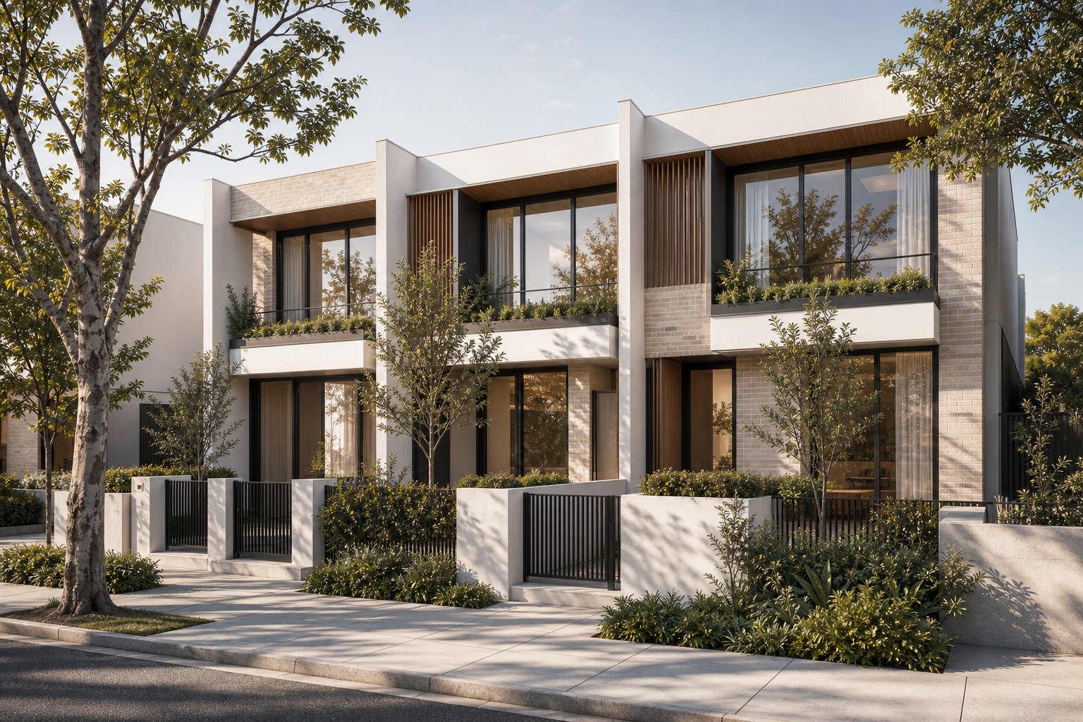 Townhouse Visual Study exterior visual study
